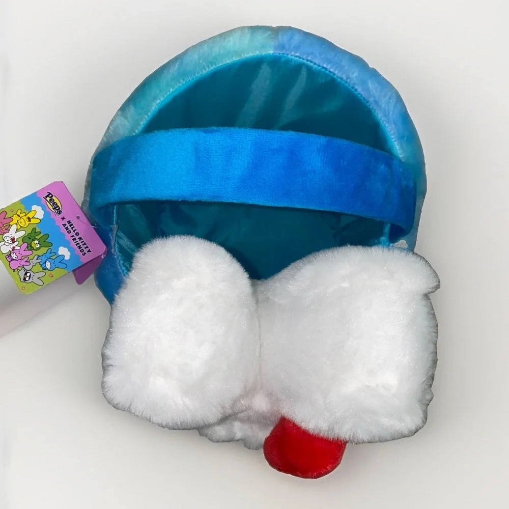 Peeps x Hello Kitty & Friends Plush Easter Basket Blue NWT Sanrio Cute